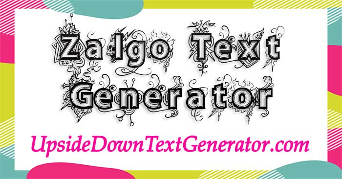 Zalgo Text Generator (Copy and Paste) | Scary and Creepy Text
